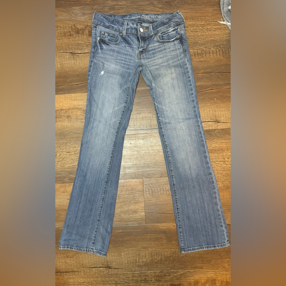American Eagle Low Rise Flare Jeans